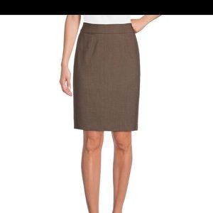 CALVIN KLEIN nwt brown dress skirt